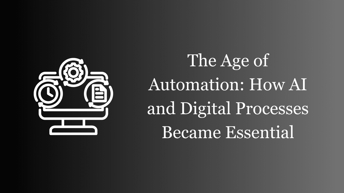 Business Automation Services: How AI Made Automation Essential